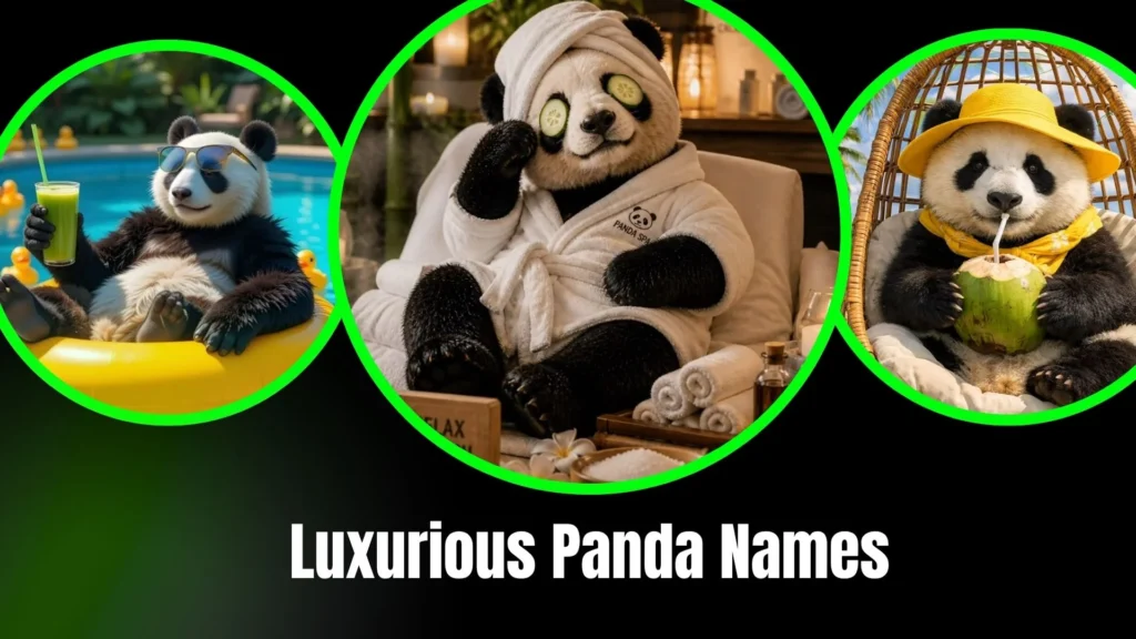 Luxurious Panda Names
